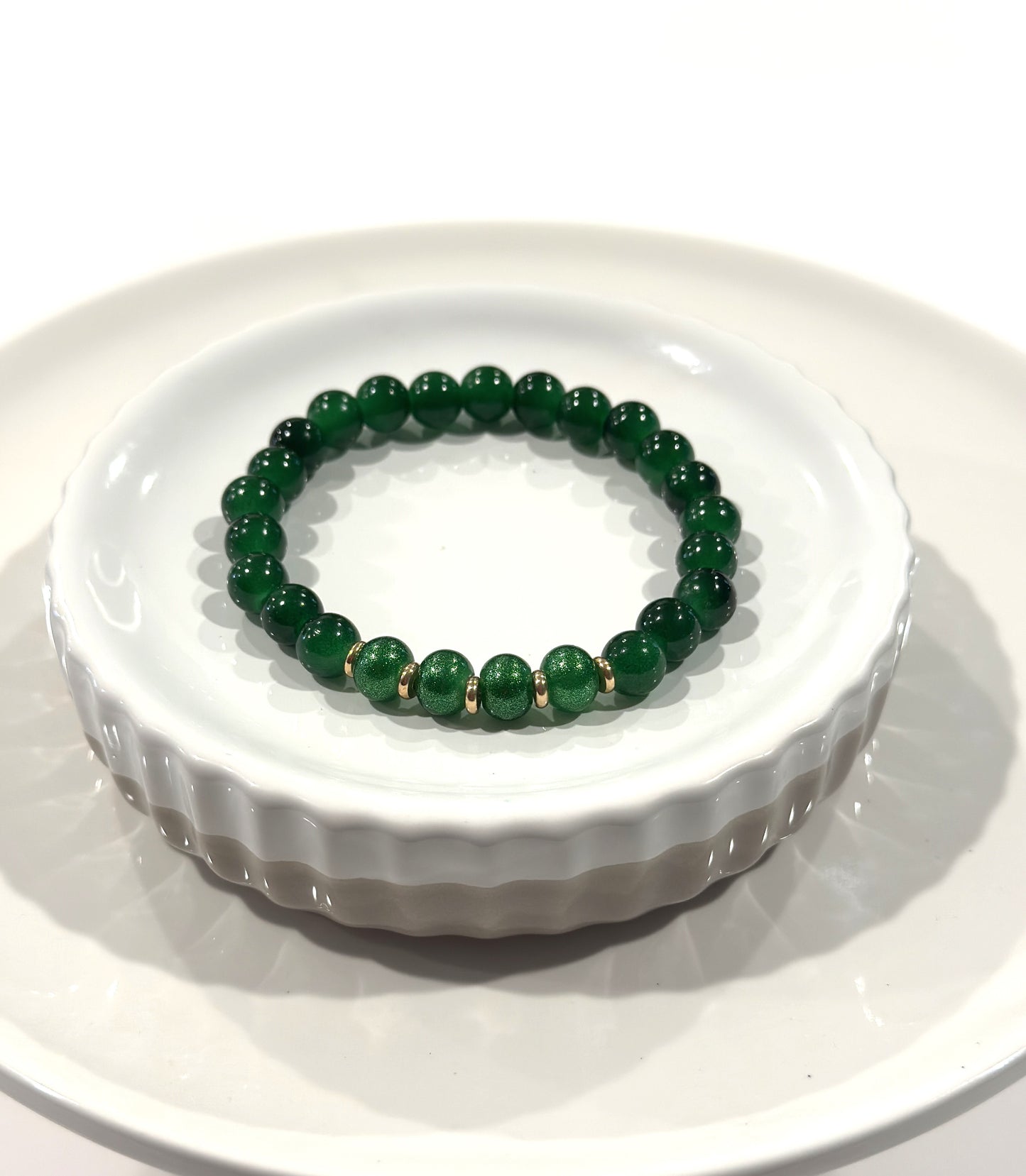 Translucent Beaded Bracelets