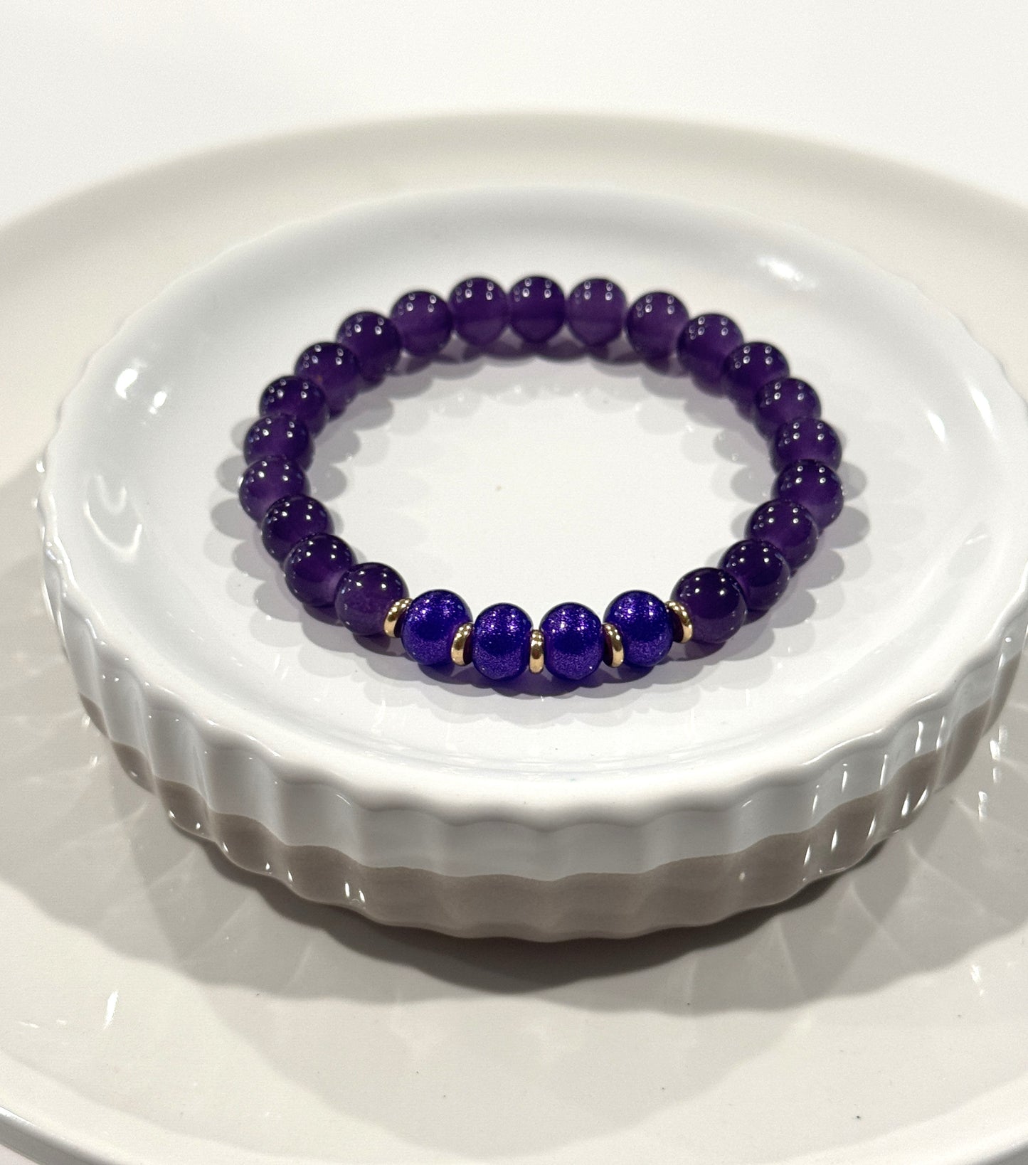 Translucent Beaded Bracelets