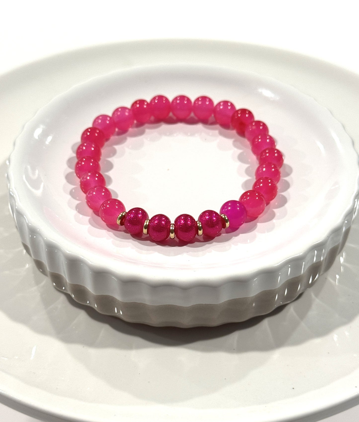 Translucent Beaded Bracelets