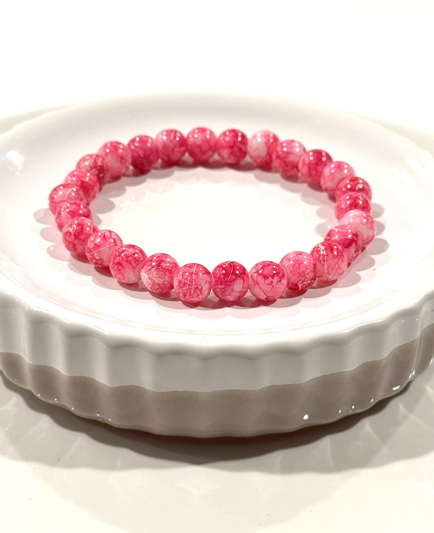 Strawberry Shortcake Stacked Bracelet Set