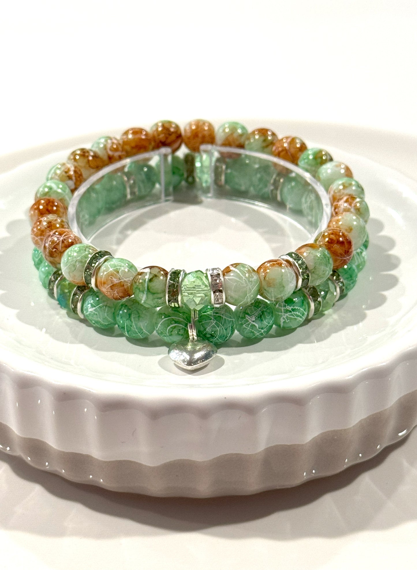 Lime Gumdrop Stacked Set