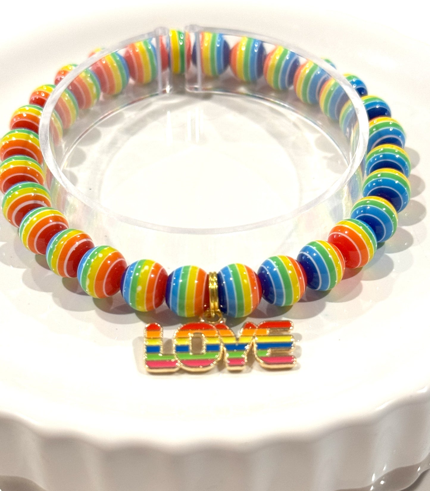Love Is Love Charm Bracelet