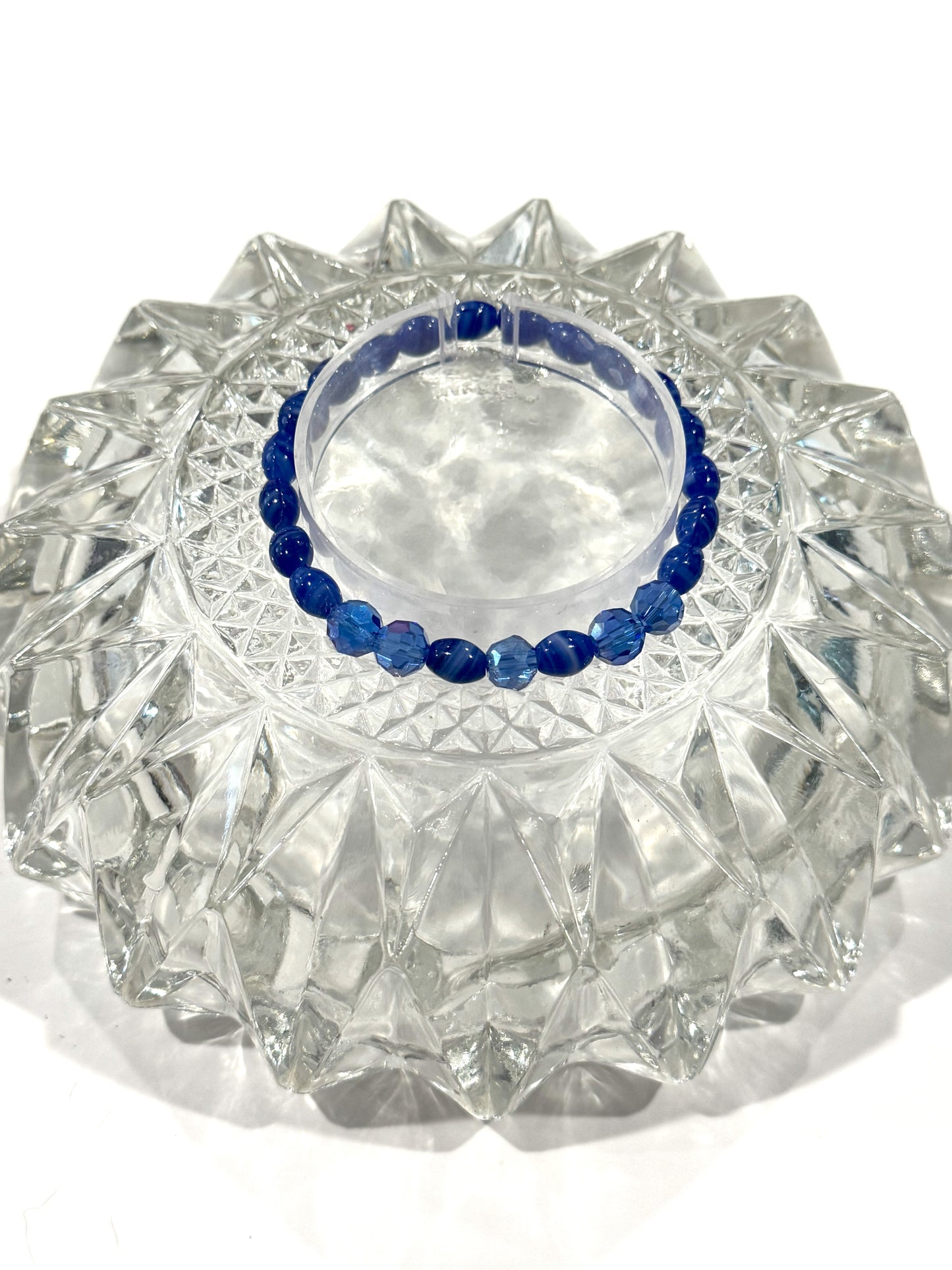 Blue Oval Bracelet