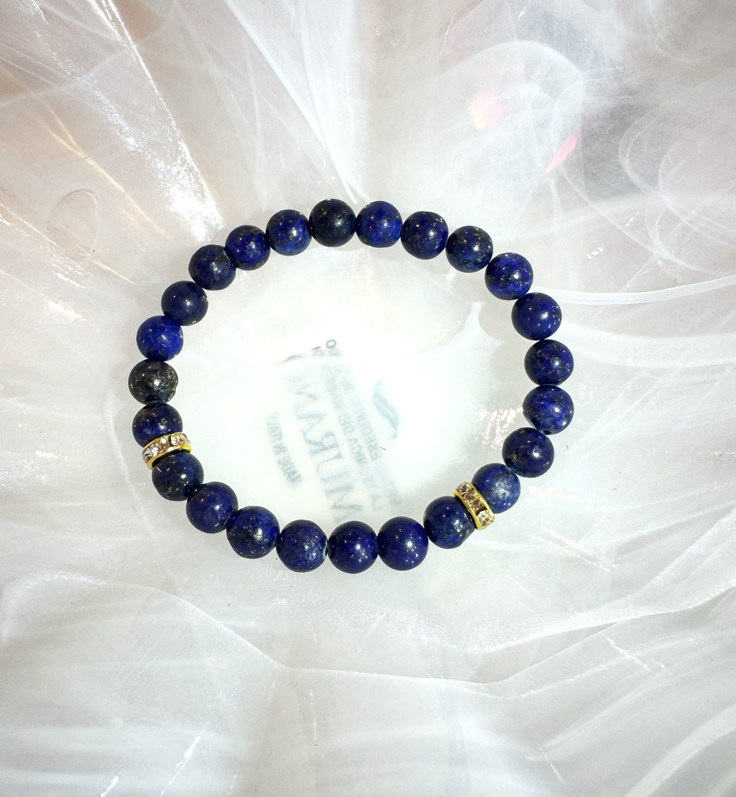 Blue Natural Lapis Lazuli Bracelet