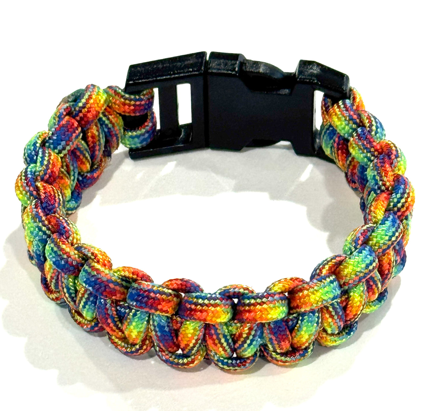 Rainbow Paracord Bracelet Pride LBGTQ