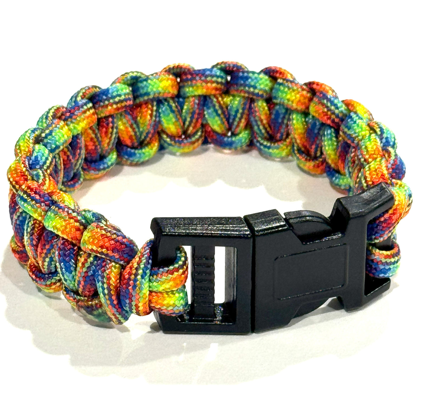Rainbow Paracord Bracelet Pride LBGTQ