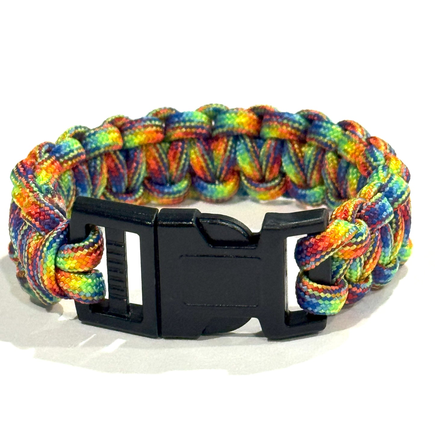 Rainbow Paracord Bracelet Pride LBGTQ