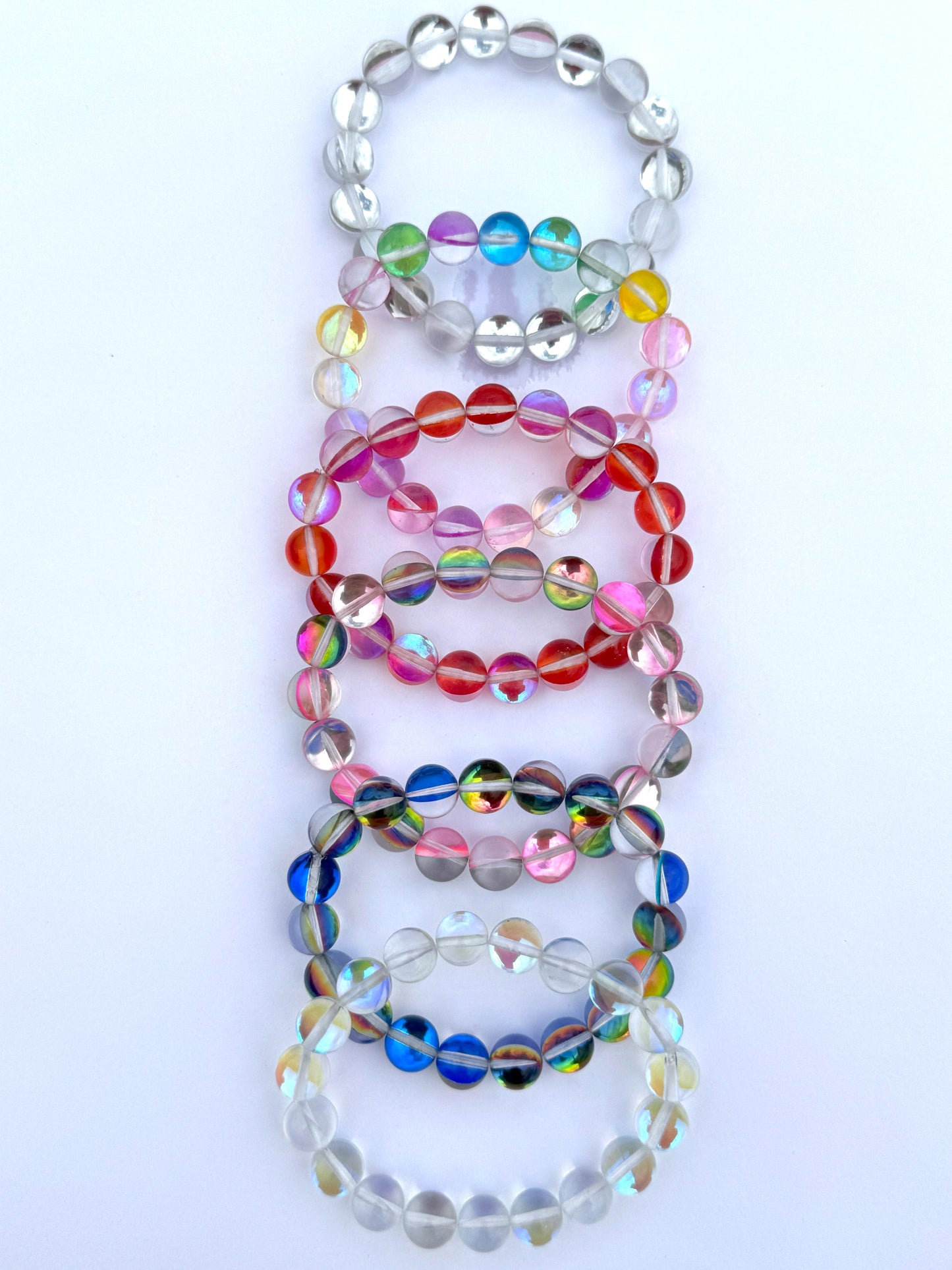 Clear Mermaid Bracelet Set