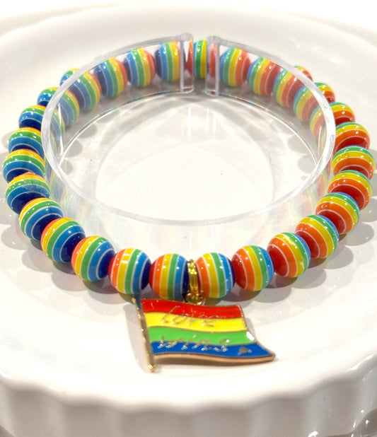 Pride Love is love Bracelet