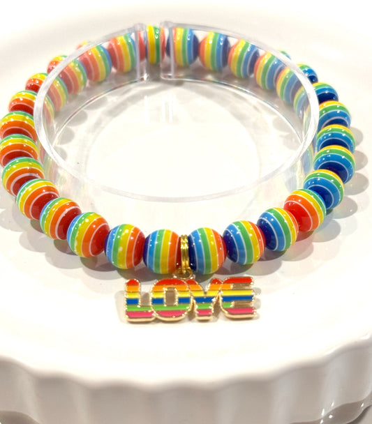 Love Is Love Charm Bracelet