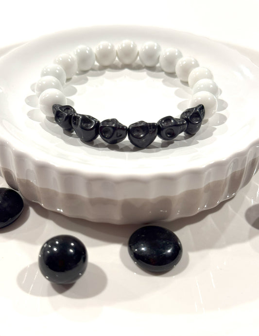 Opaque Skull Bracelet (multiple colors)