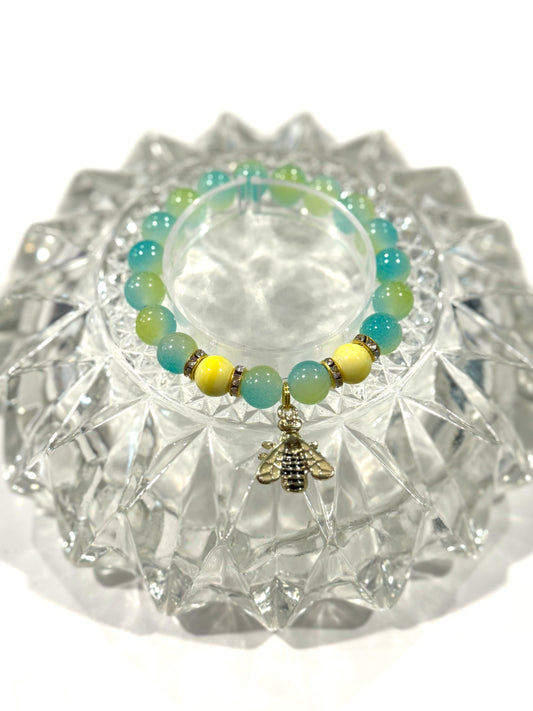 Queen Bee Charm Bracelet